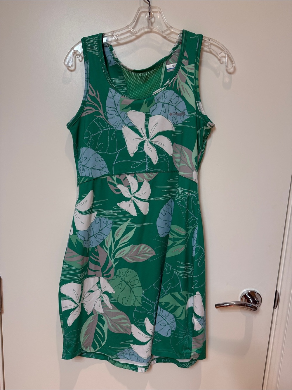 Columbia green tank dress